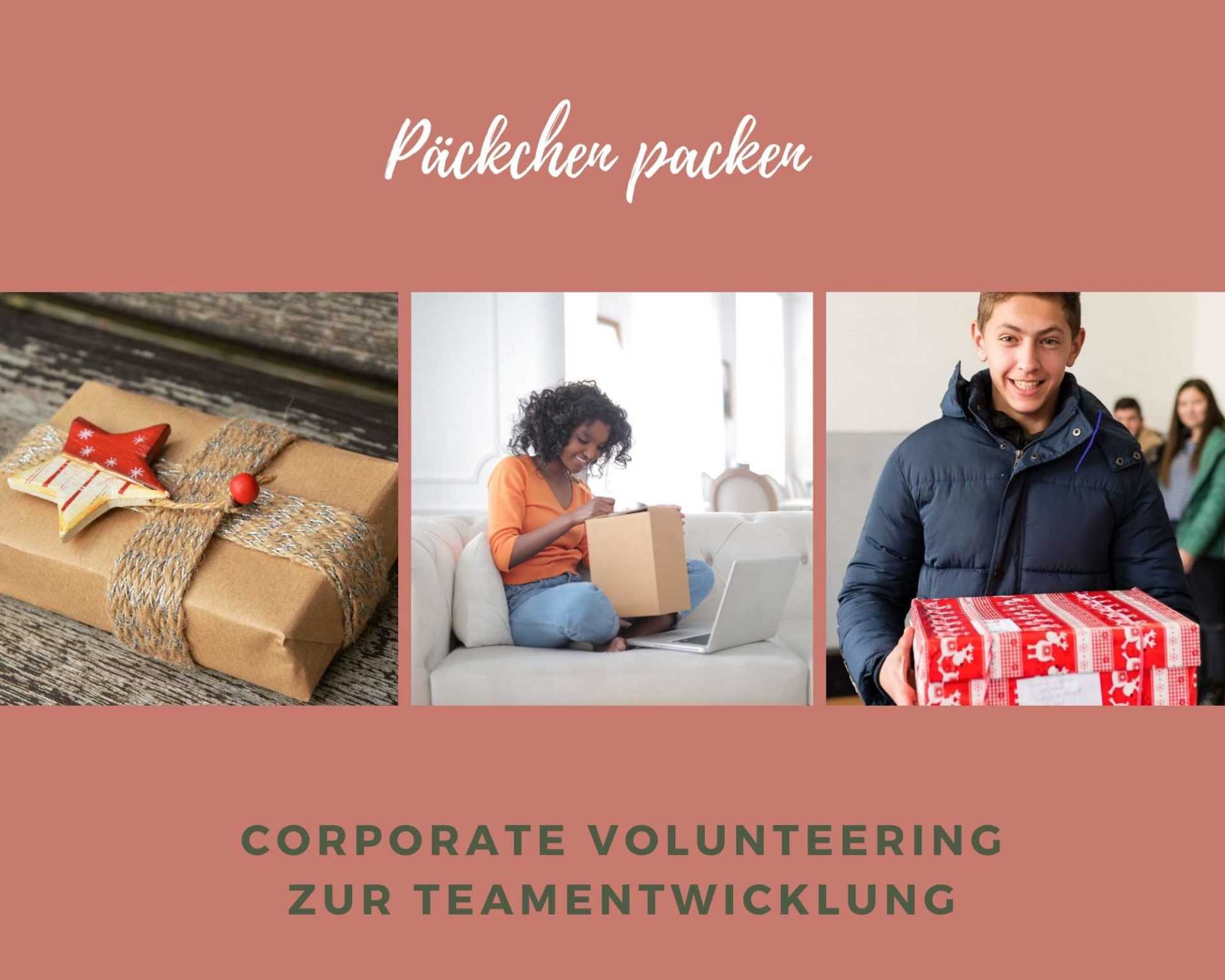 Sozialer Teamevent – Päckchenpacker Weihnachtsfeier