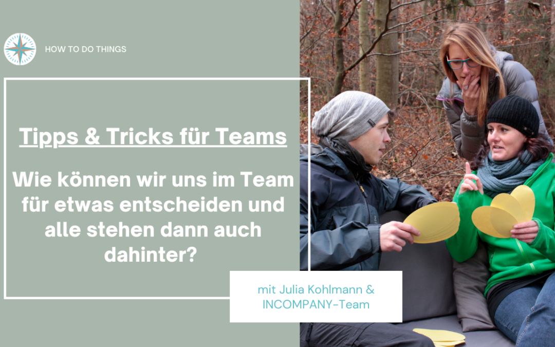 Tipps & Tricks für Teams